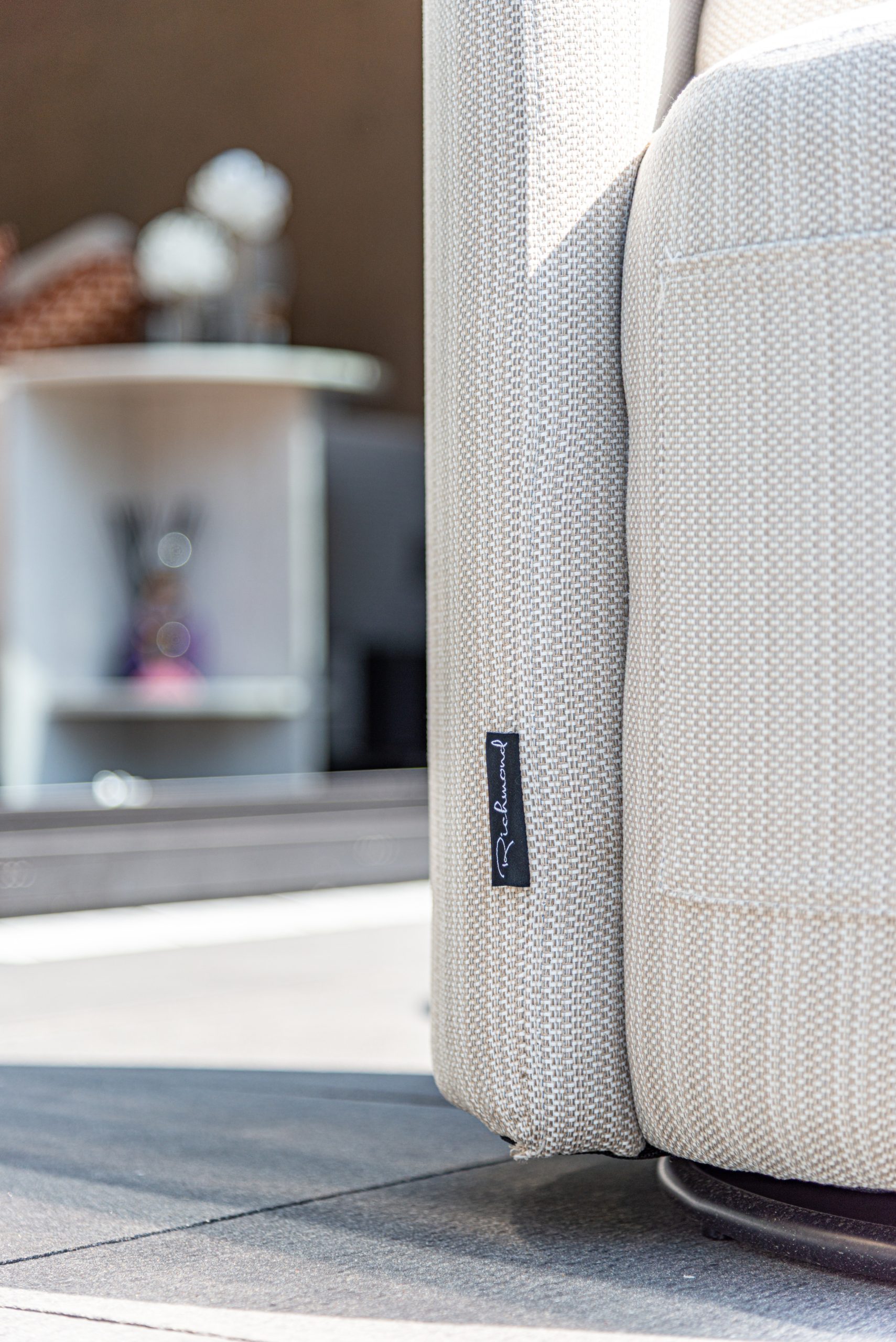 Outdoor dining chair Marlin beige swivel - Bilde 14