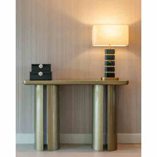 Table lamp Levina black/gold
