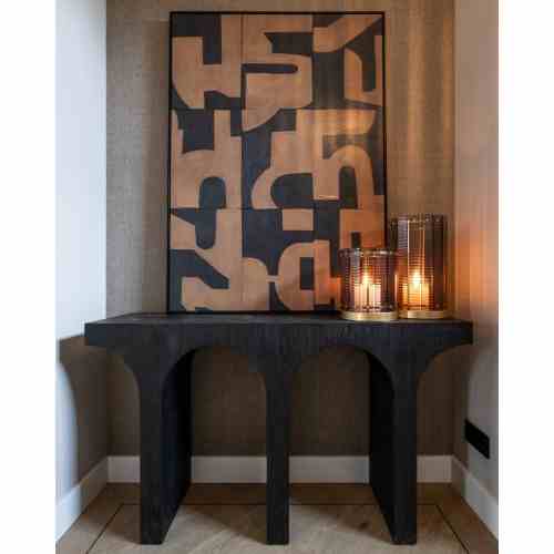 Wall art Cascade brown