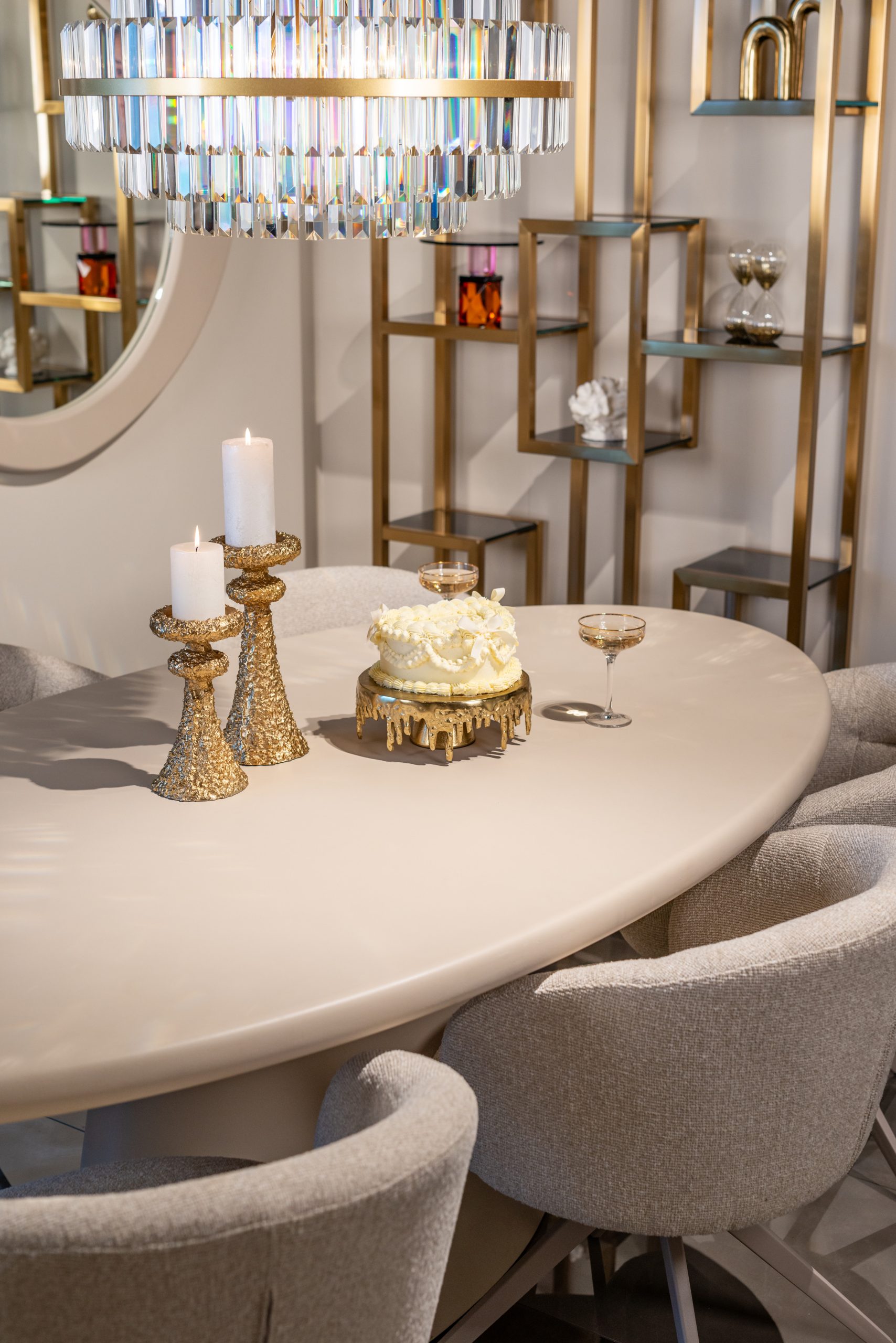 Mirror Clayton beige - Bilde 3