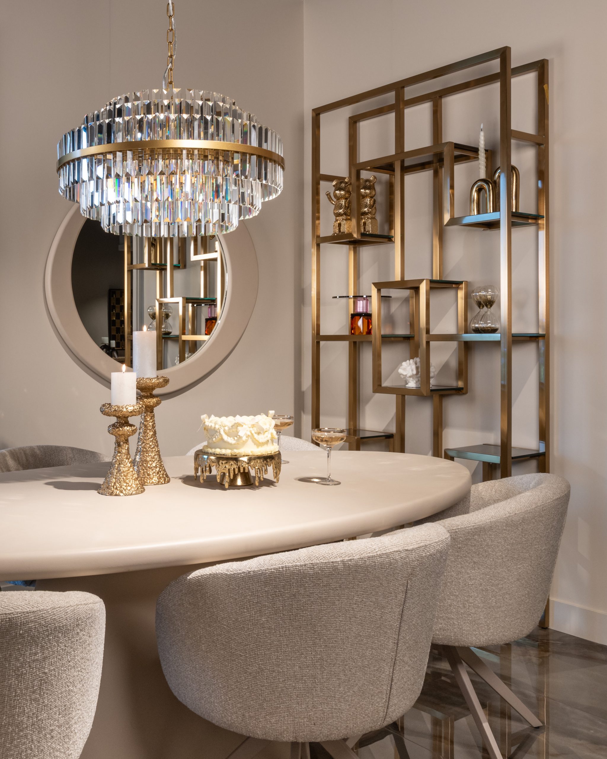 Mirror Clayton beige - Bilde 4
