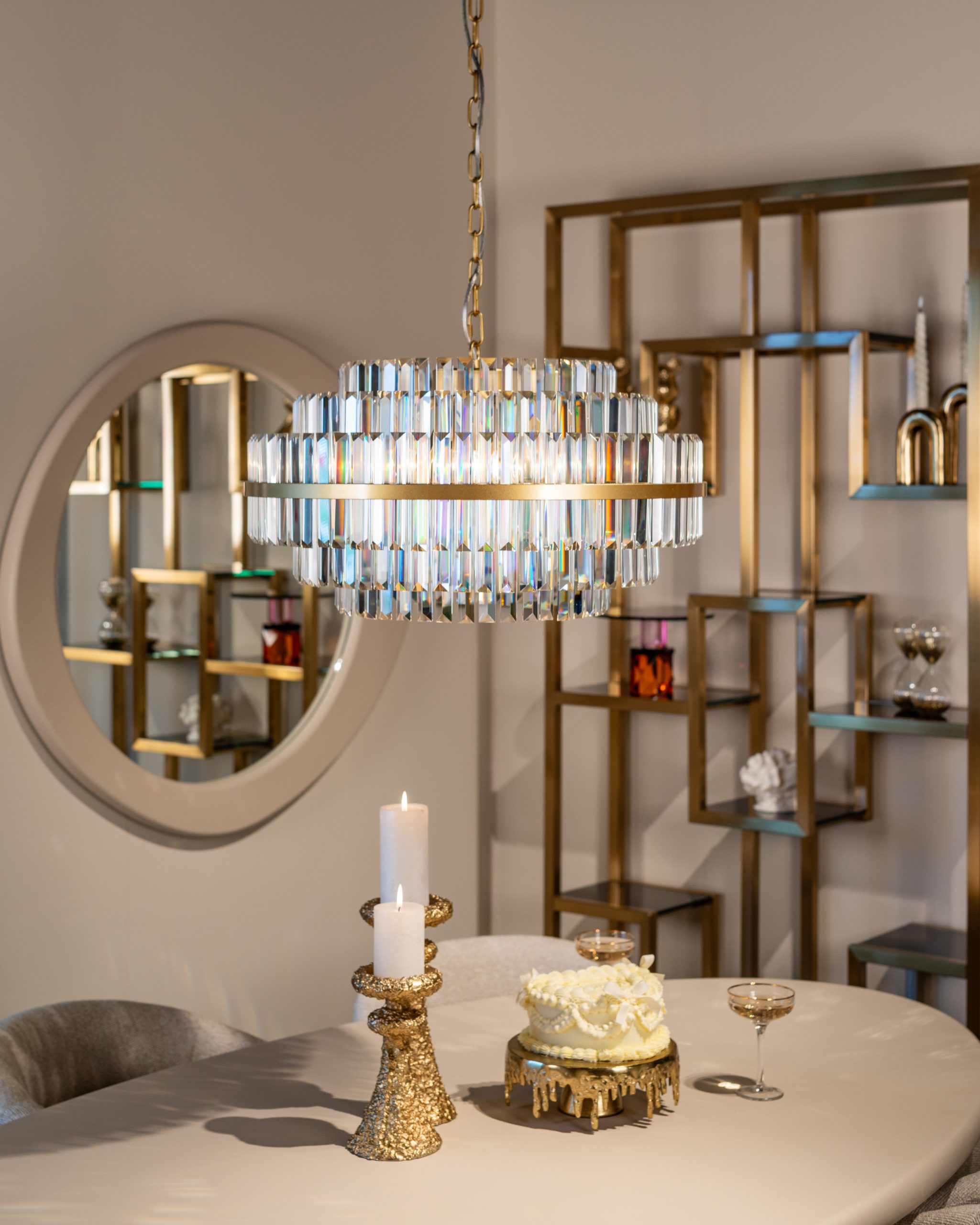 Mirror Clayton beige - Bilde 7