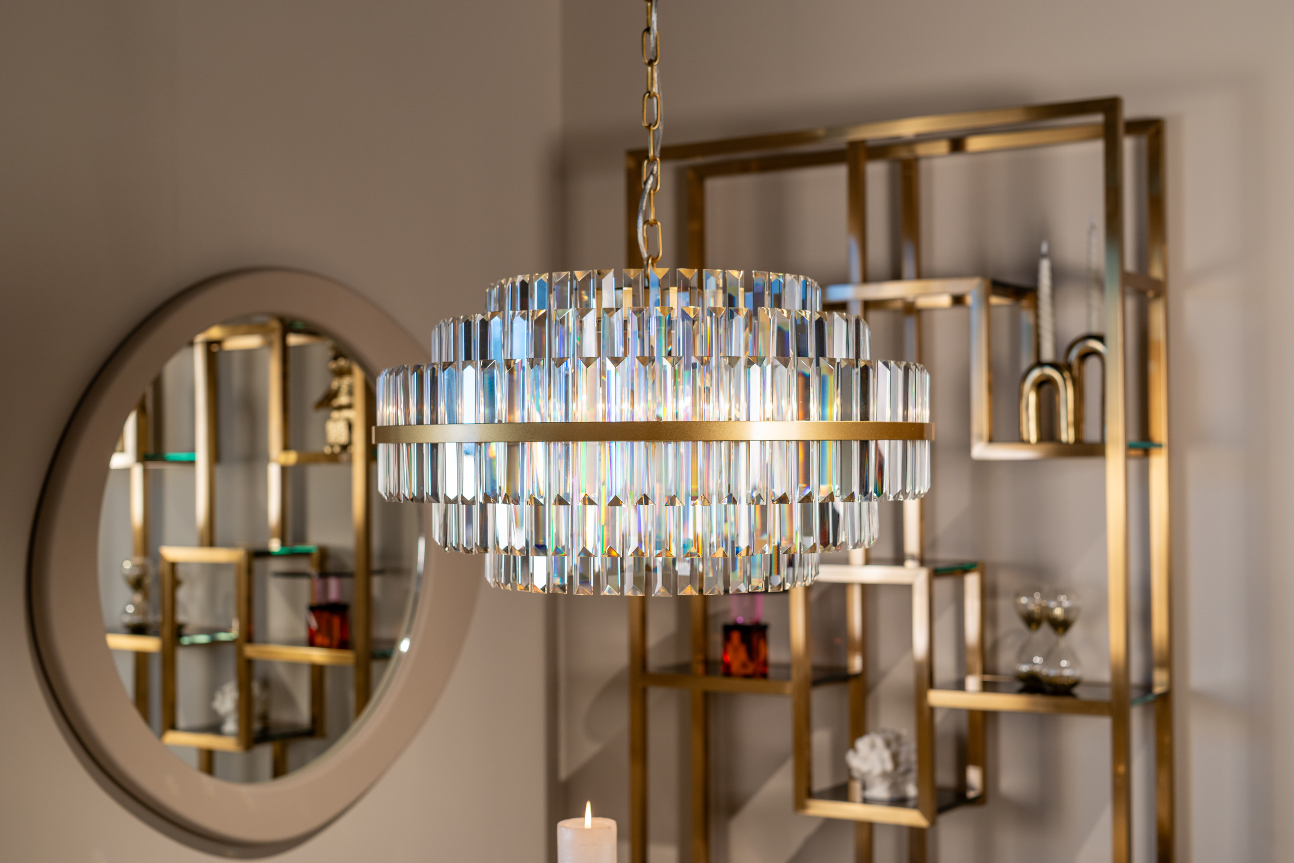 Mirror Clayton beige - Bilde 9