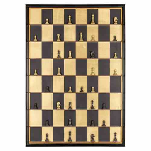 Wall art Nala black/gold