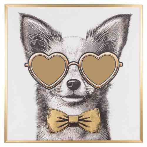 Wall art Bodhy black/gold