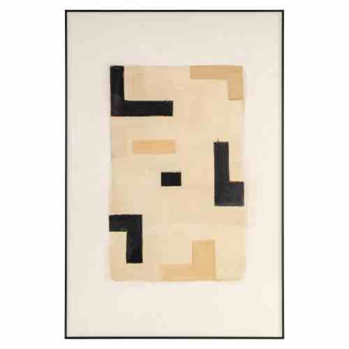 Wall art Vortex beige right