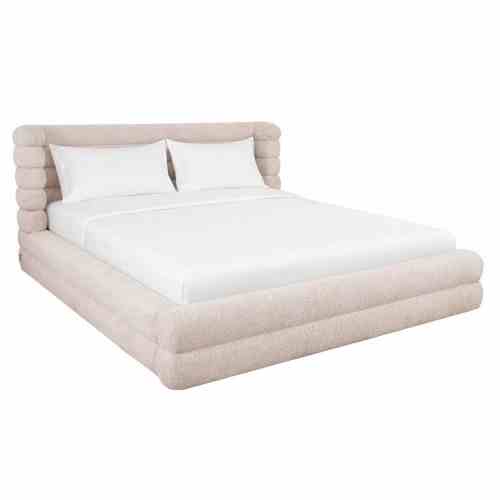 Bed Obidis natural linear 180x210 (mattress size) with storage