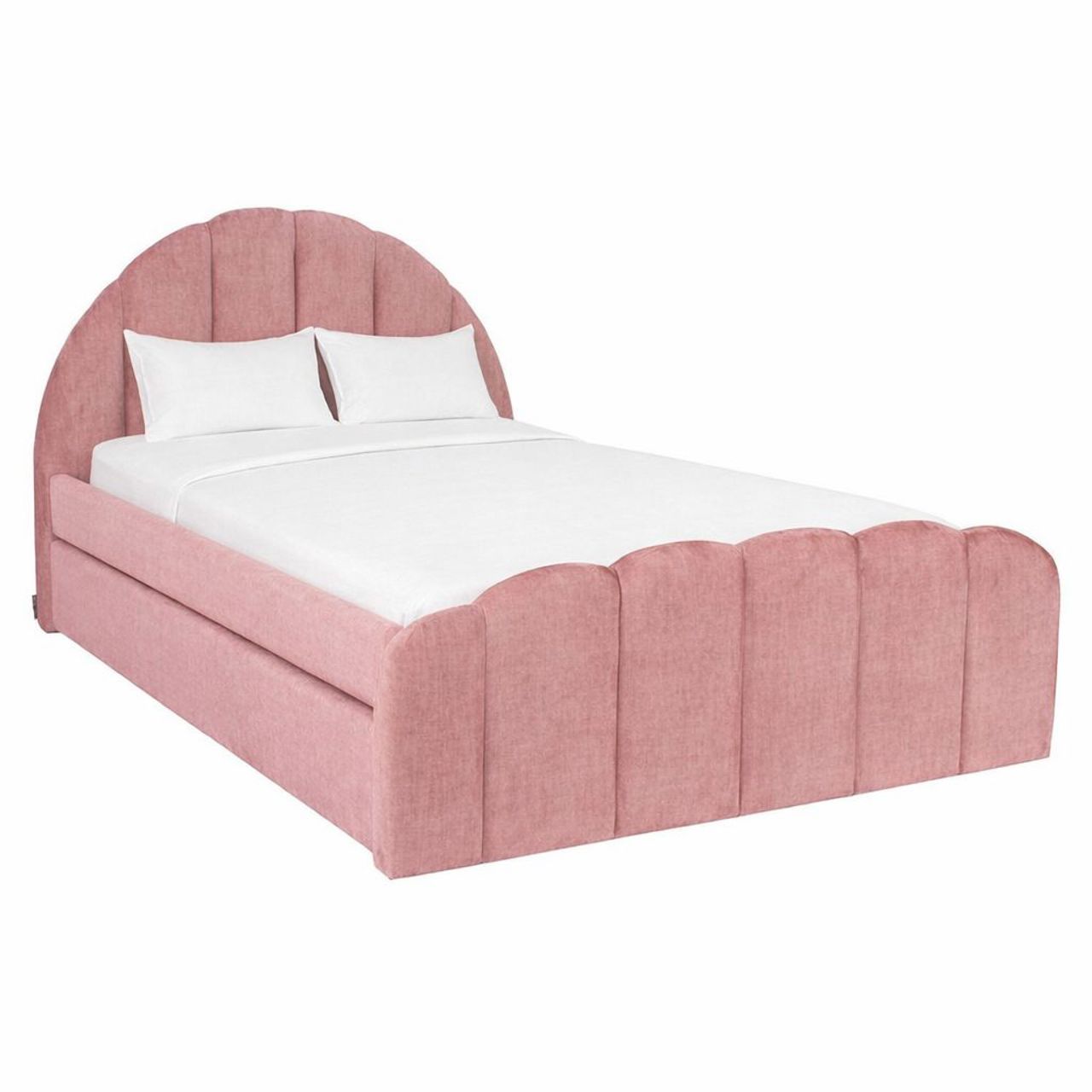 Bed Pixie rosewood jewel 120x200 with pull-out bed