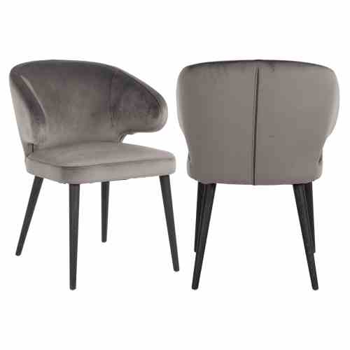 Dining chair Indigo stone velvet