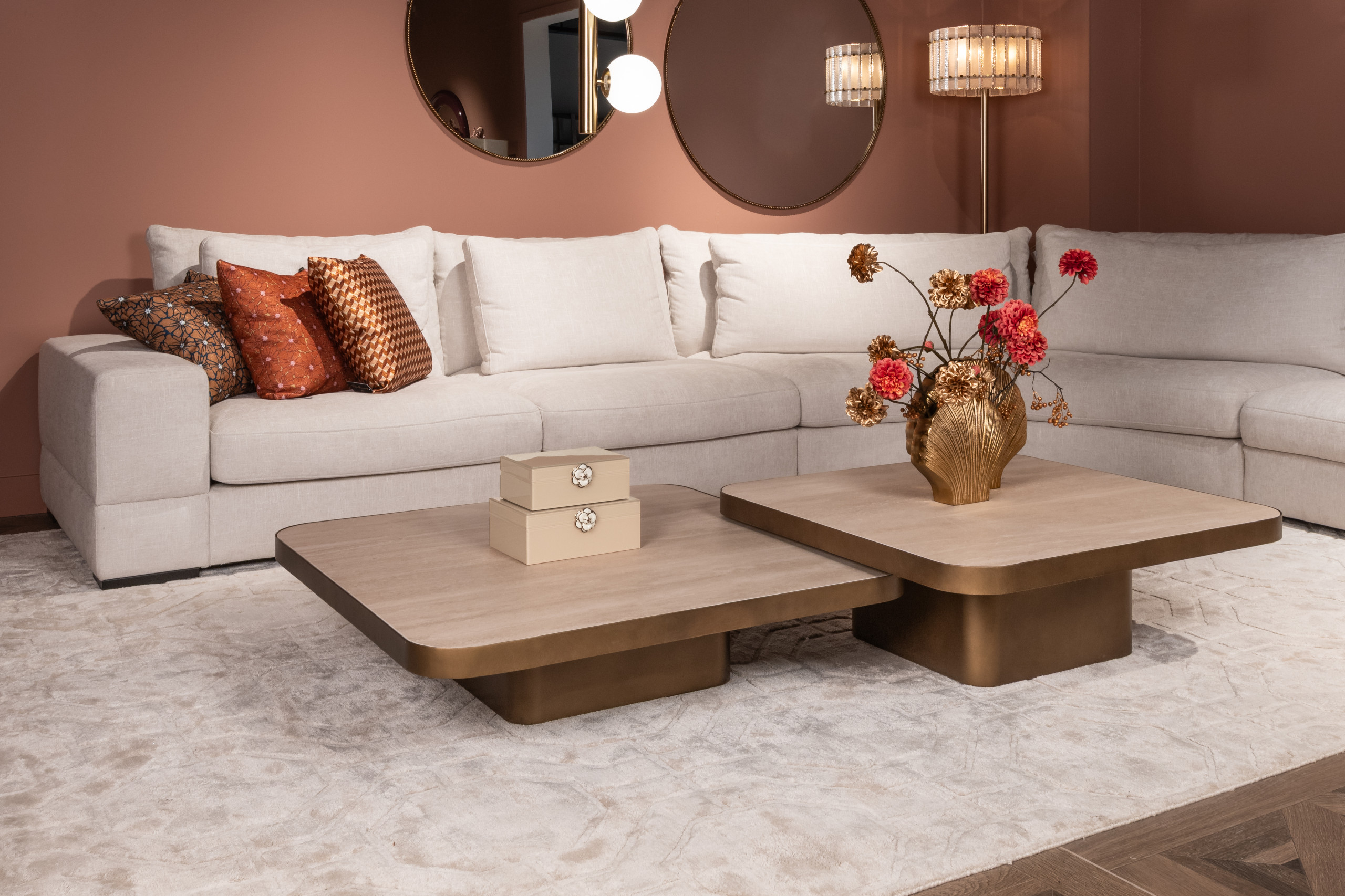 Coffee table Claridge beige 90x90 (cumulus) - Bilde 8