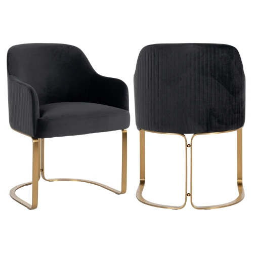 Dining chair Hadley quartz anthracite fire retardant