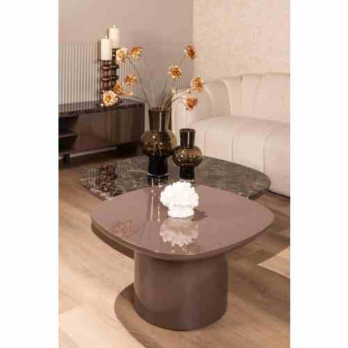 End table Almundi chocolat brown