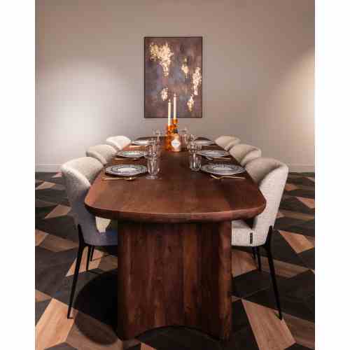 Dining table Baldwin spicebrown 270