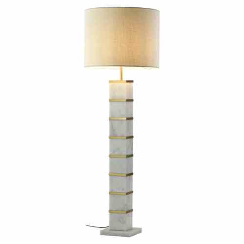 Floor lamp Celinae white including lampshade