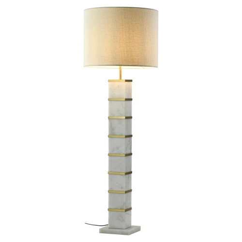 Floor lamp Celinae white including lampshade