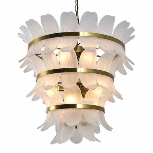 Chandelier Ameline brass antique