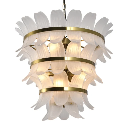 Chandelier Ameline brass antique
