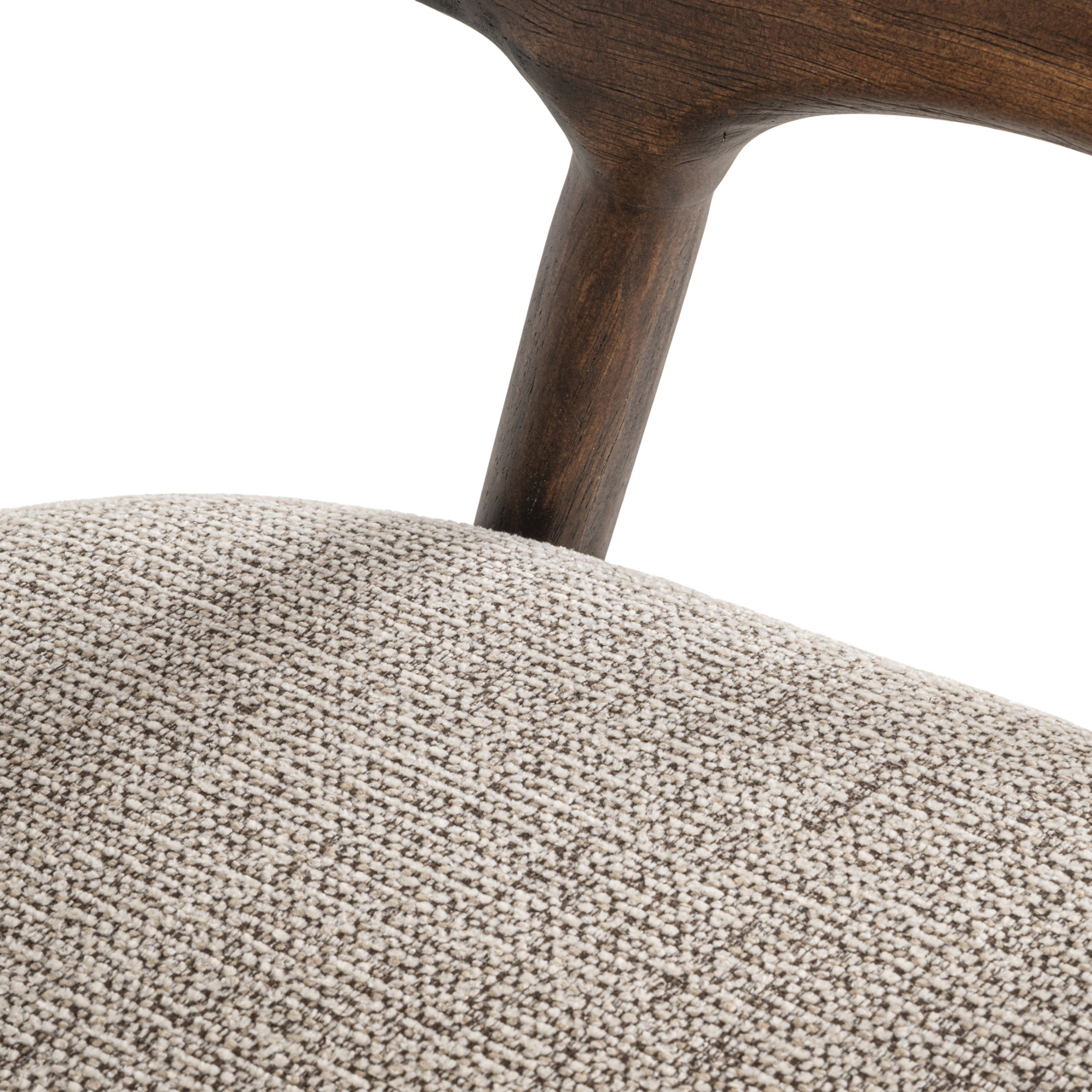 Counter stool Mihara mocca fancy fire retardant - Bilde 7