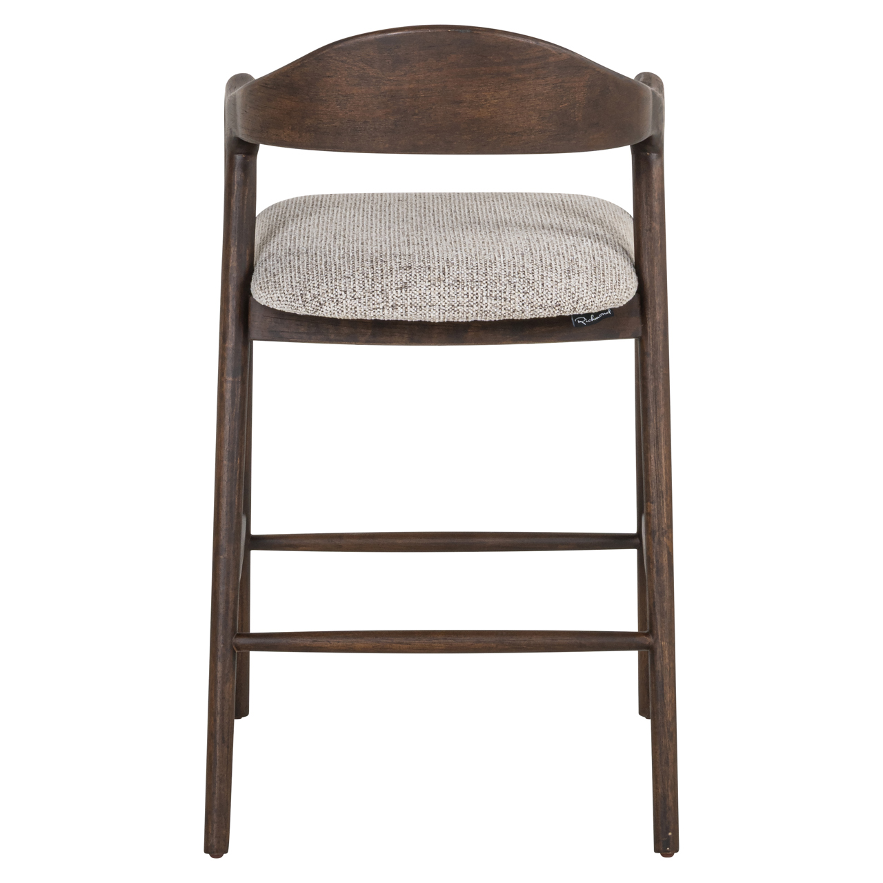 Counter stool Mihara mocca fancy fire retardant - Bilde 4