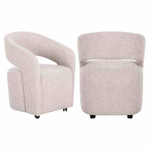 Dining chair Vixen natural linear
