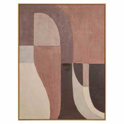 Wall art Tatu left brown