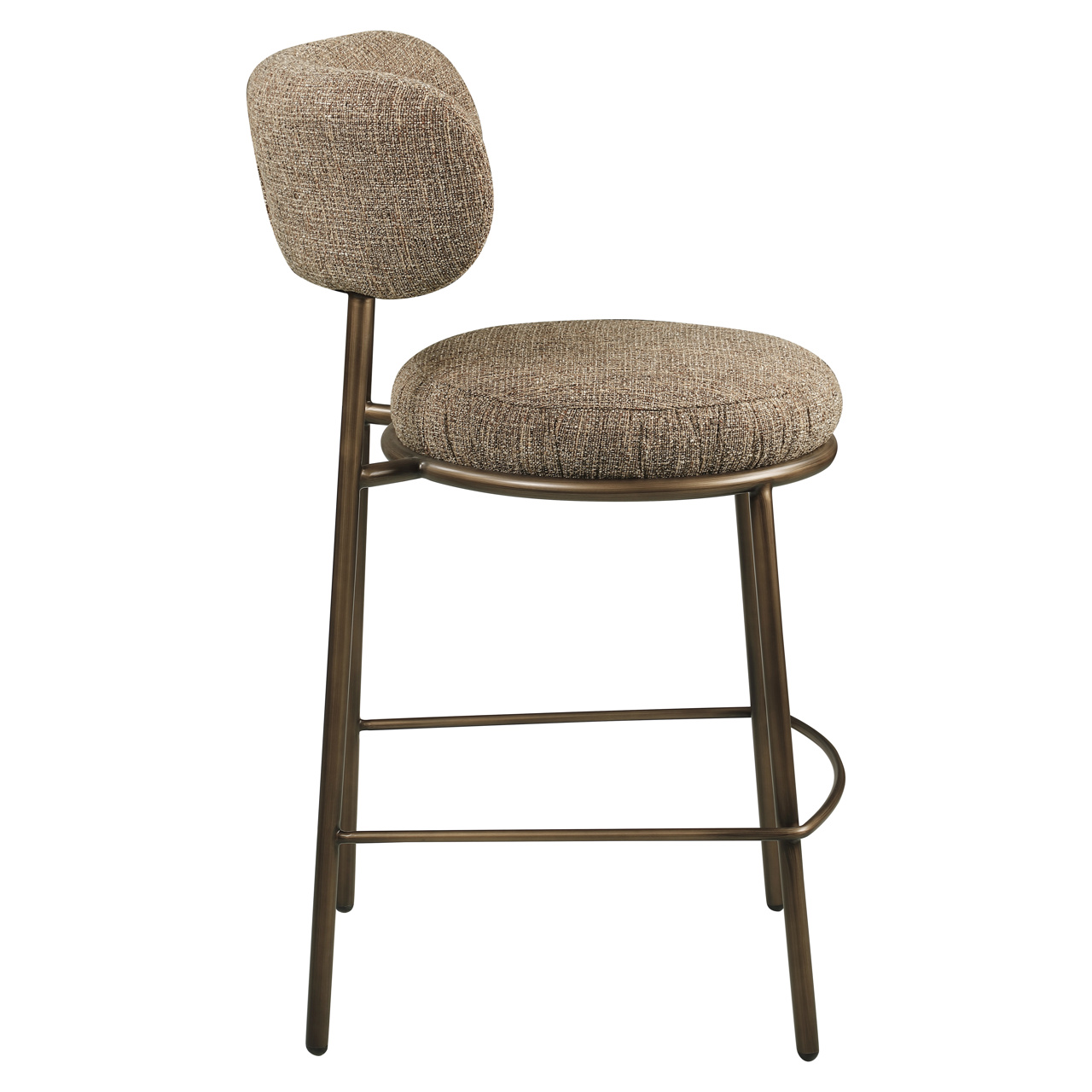 Counter stool Encanto brown tweed - Bilde 4