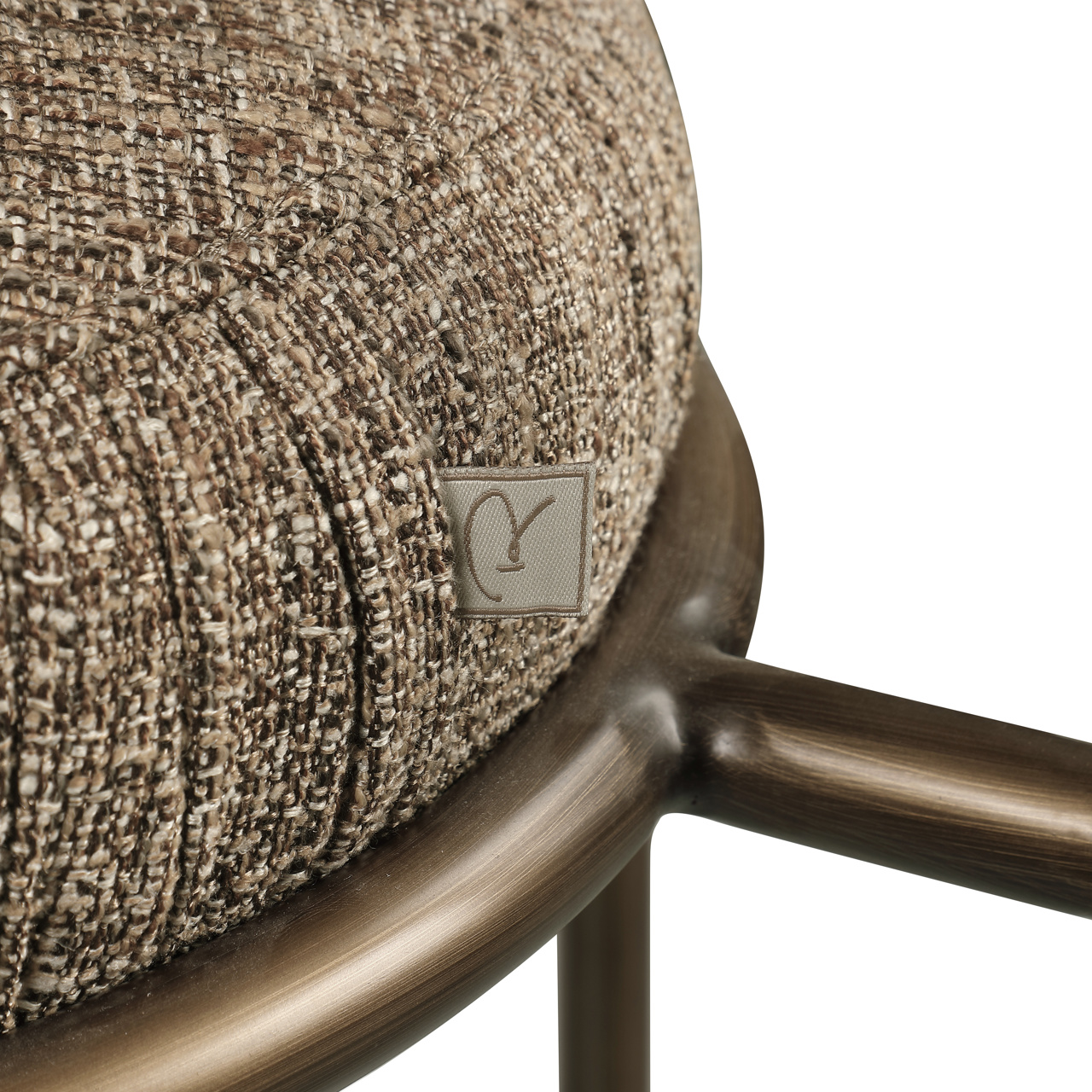 Counter stool Encanto brown tweed - Bilde 7