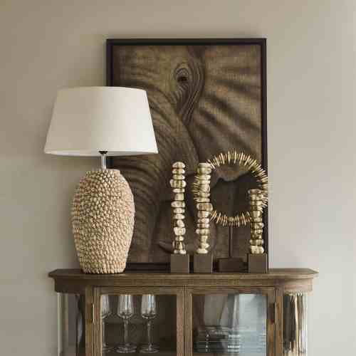 Coco Bay Shell Table Lamp