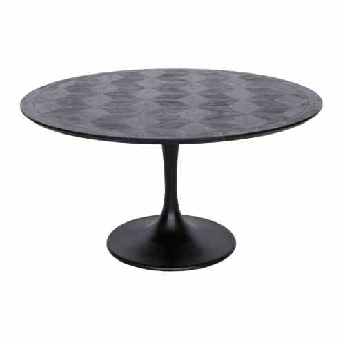 Dining table Blax black 140Ø