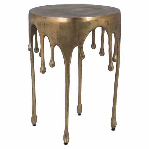 End table Carly brushed gold