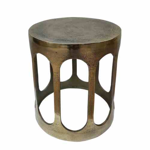 End table Du Pont brushed gold