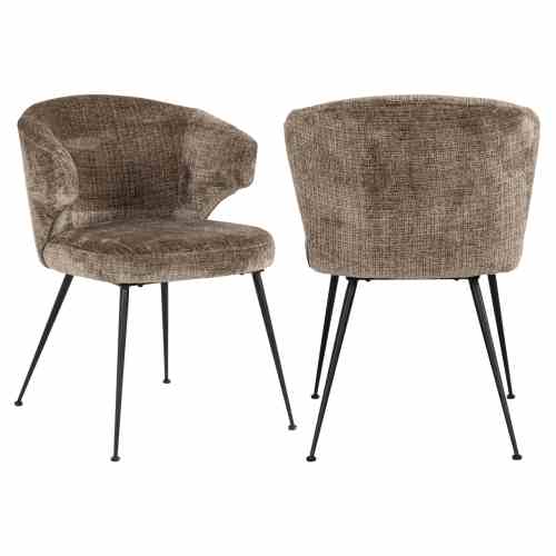 Dining chair Xandra niagara stone fire retardant
