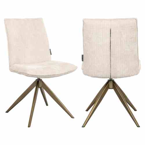 Dining chair Dakota niagara beige swivel