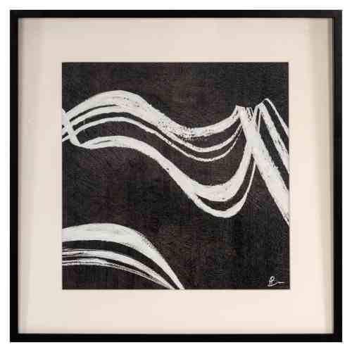 Wall art Jozy black/white