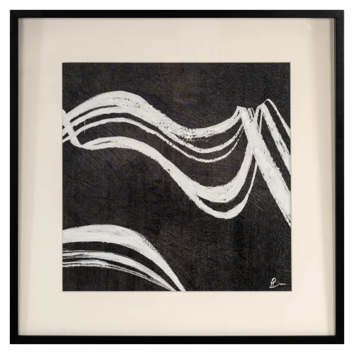 Wall art Jozy black/white