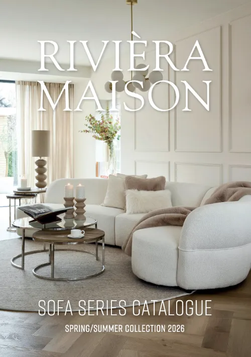 Riviera Maison sofa katalog vår sommer 2026
